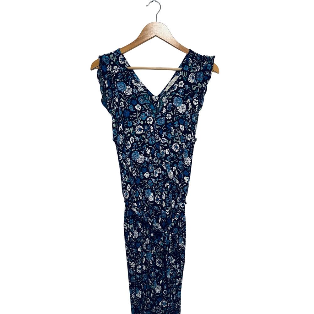 Loft floral jumpsuit